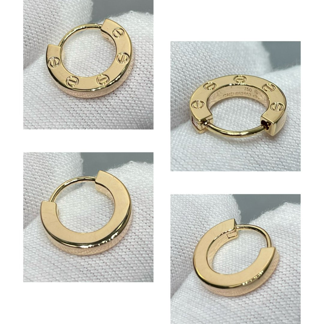CARTIER LOVE MINI EARRINGS
