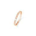 CHAUMET BEE LOVE RING PINK GOLD DIAMOND