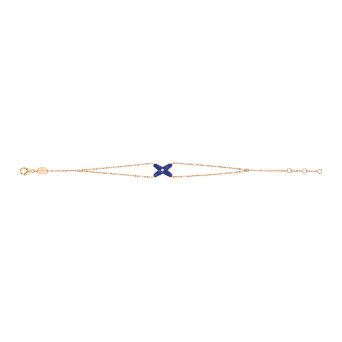CHAUMET Hollow Design Four-Leaf Clover Flower Shape Bracelet